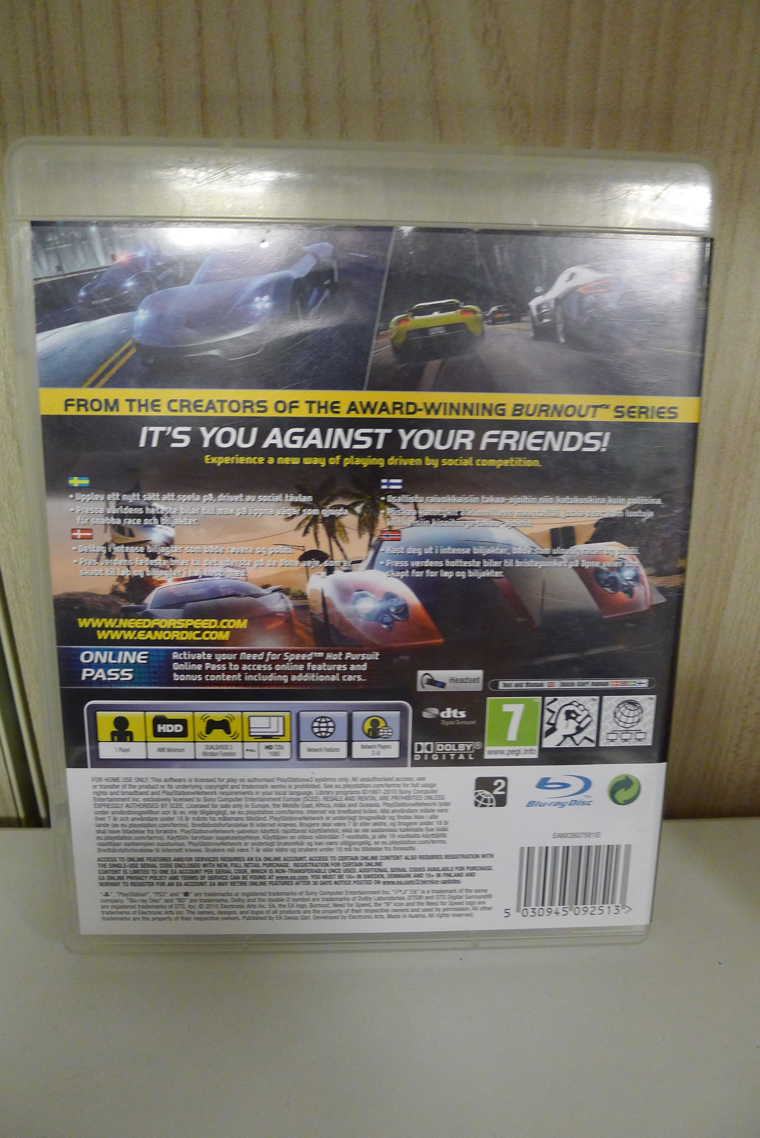 Need for Speed: Hot Pursuit – PS3