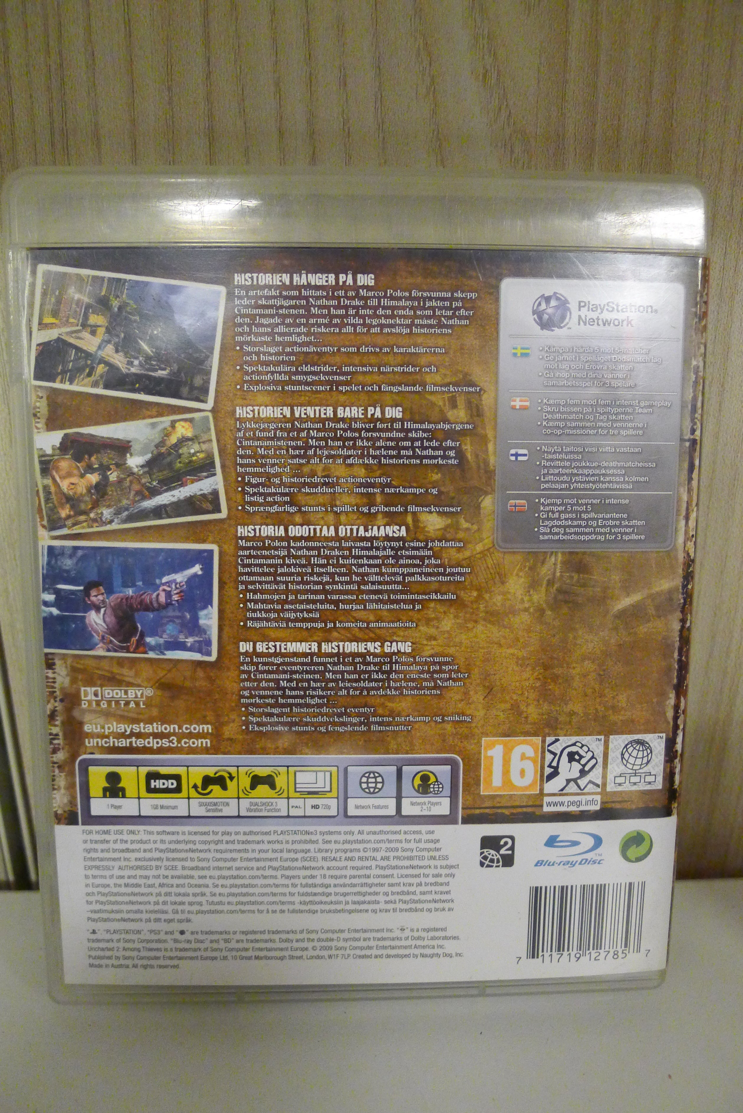 Uncharted 2: Among Thieves (PS3)