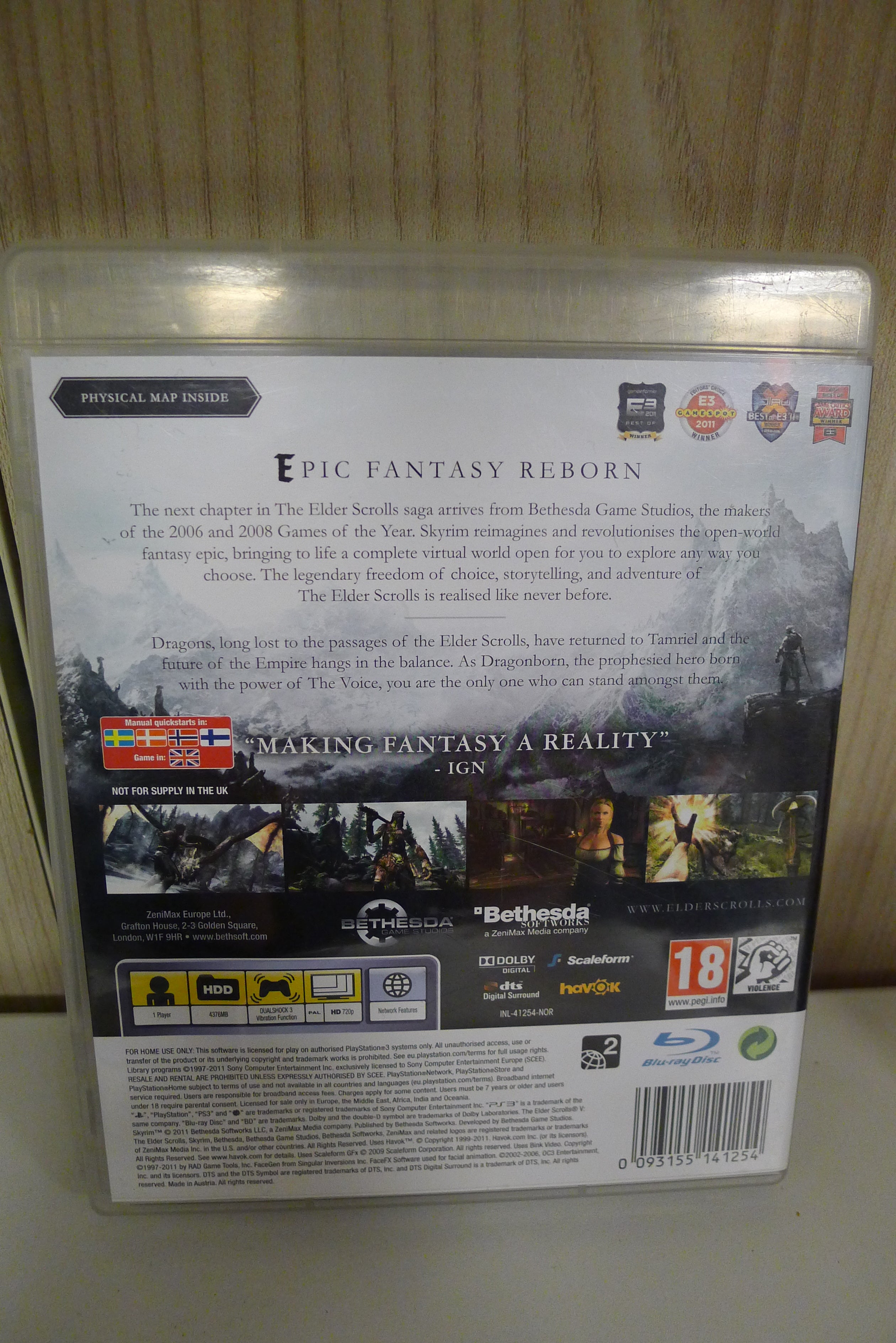 The Elder Scrolls V: Skyrim (PS3)