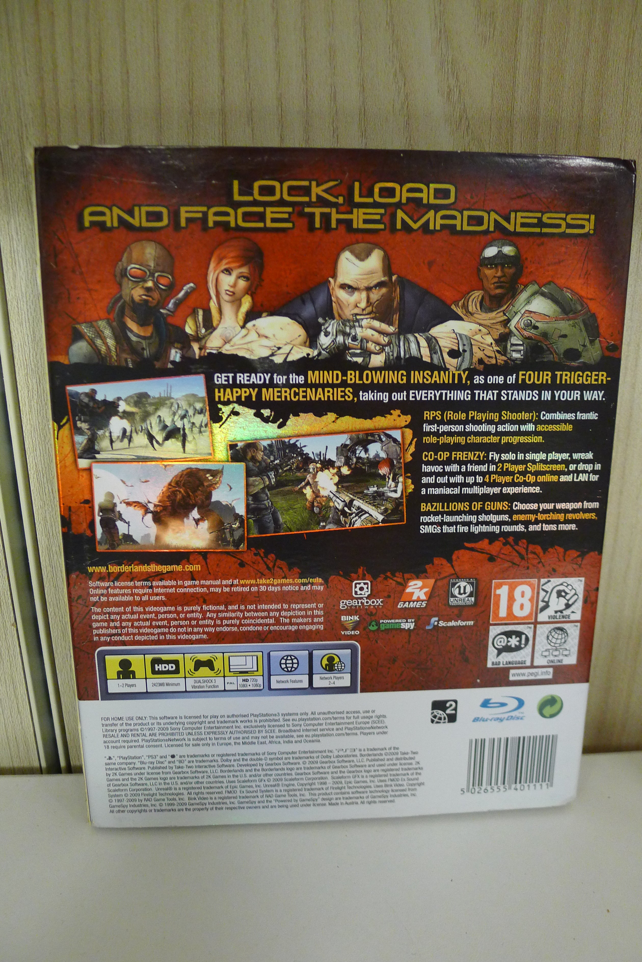 🎮 Borderlands – PS3
