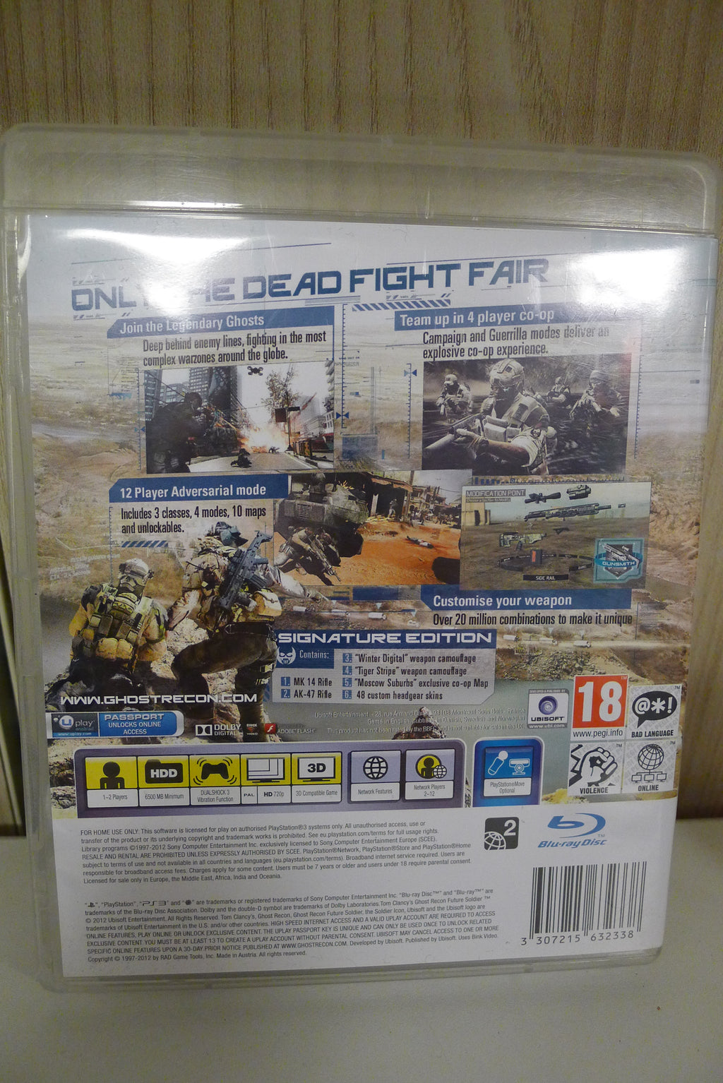 🎯 Tom Clancy’s Ghost Recon: Future Soldier – Signature Edition (PS3)