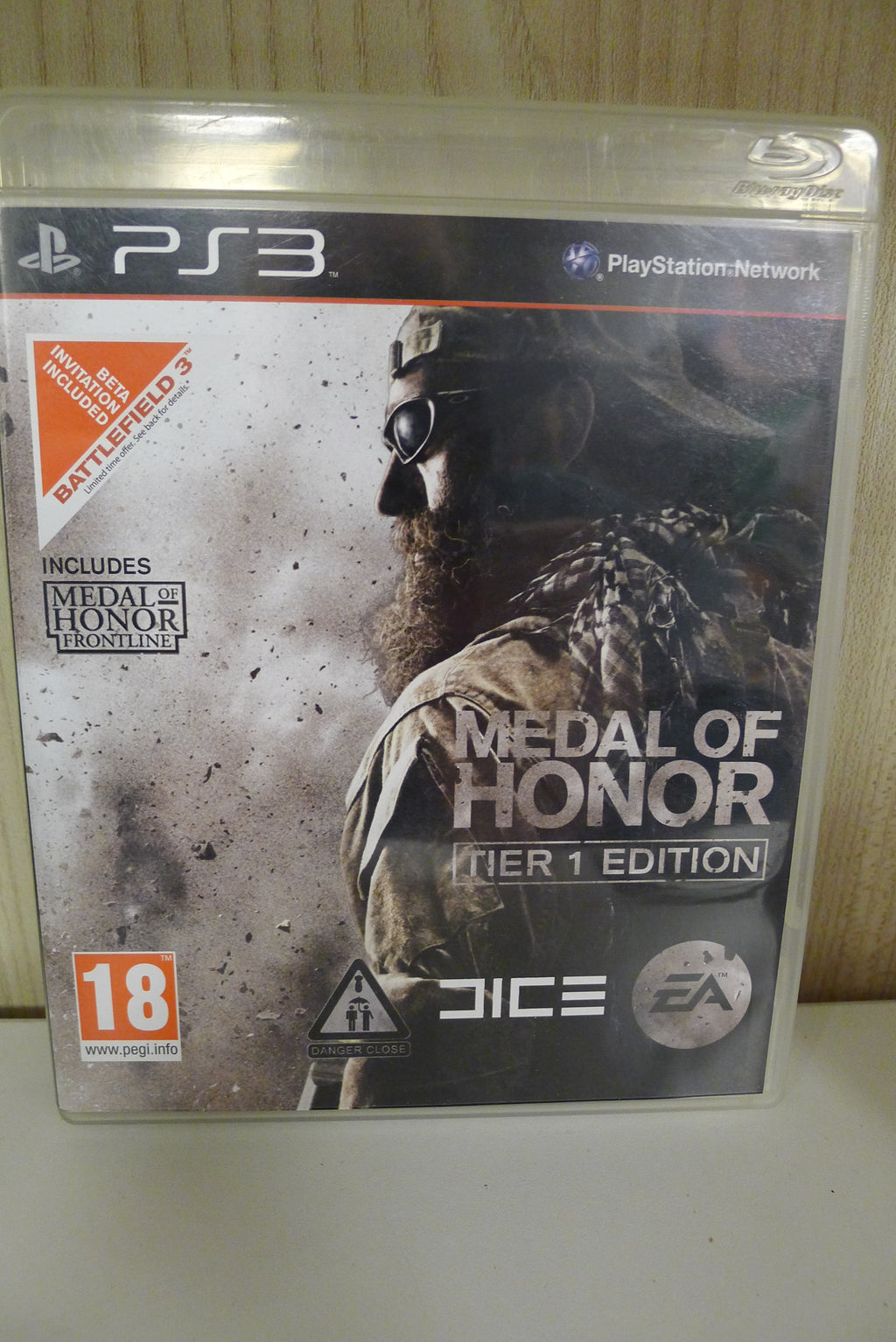 Medal of Honor – Tier 1 Edition (PS3, brukt)