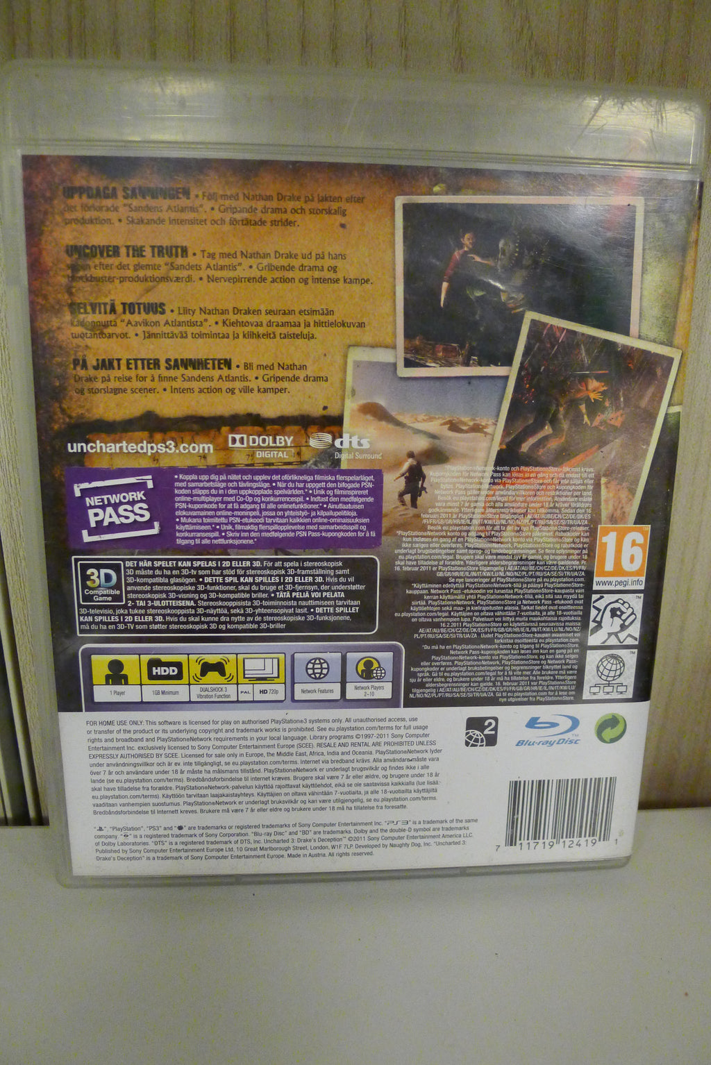 🧭 Uncharted 3: Drake’s Deception (PS3)