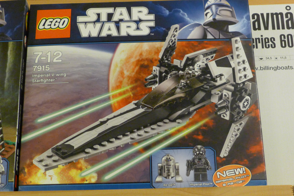 LEGO Star Wars 7915 Imperial V-wing Starfighter – forseglet eske