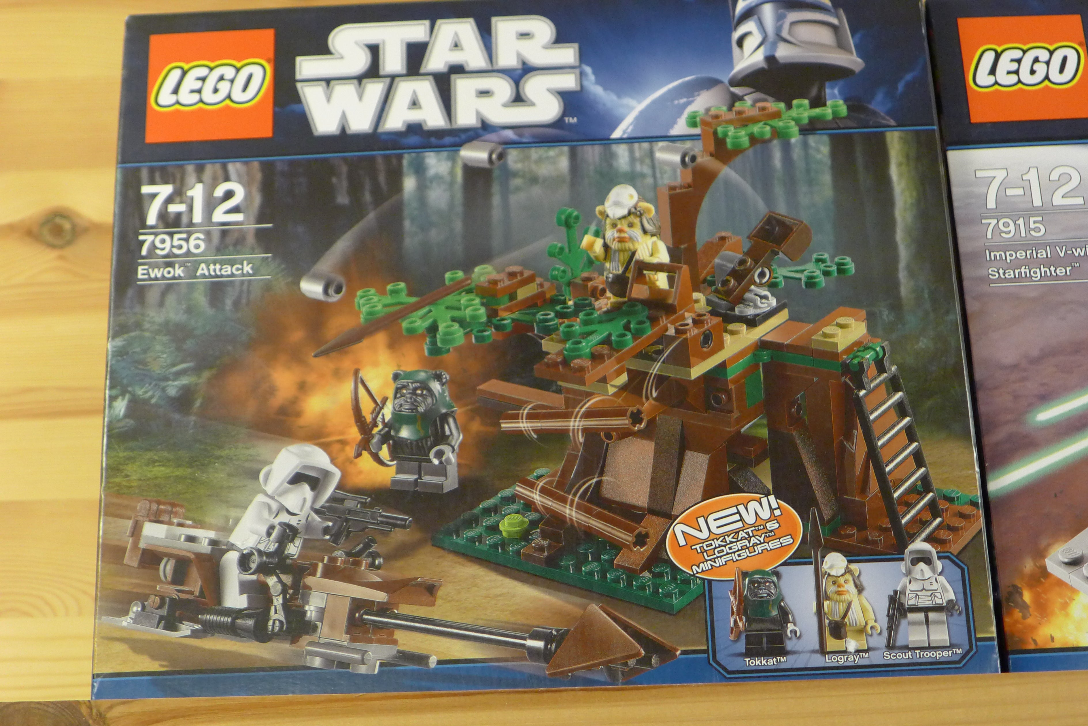 LEGO Star Wars 7956 Ewok Attack – forseglet original eske
