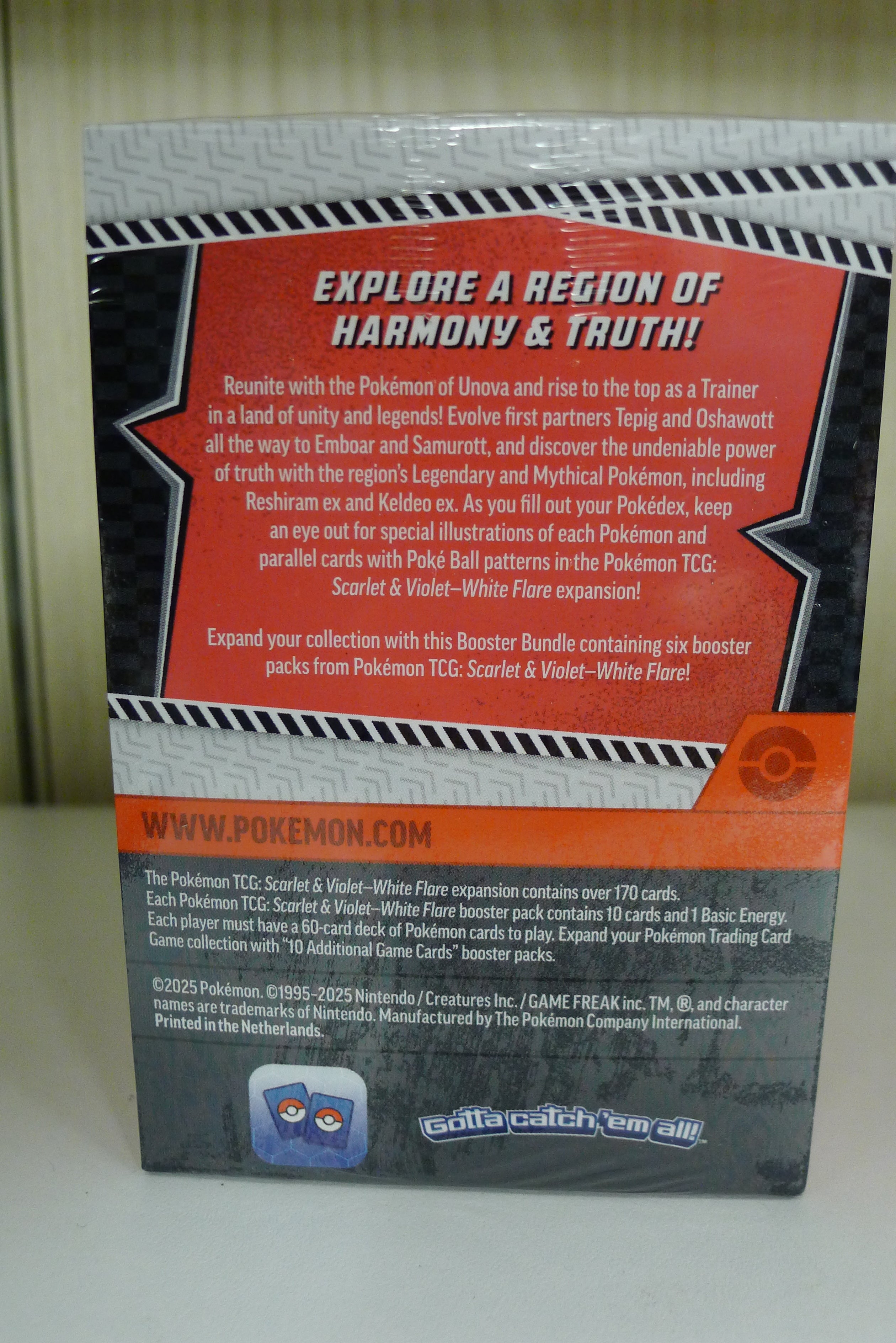 🃏 Pokémon TCG – White Flare Booster Bundle (NY / Forseglet)