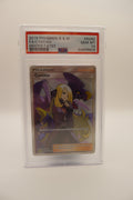 Forside av PSA 10 Cynthia Full Art SV82 – Hidden Fates