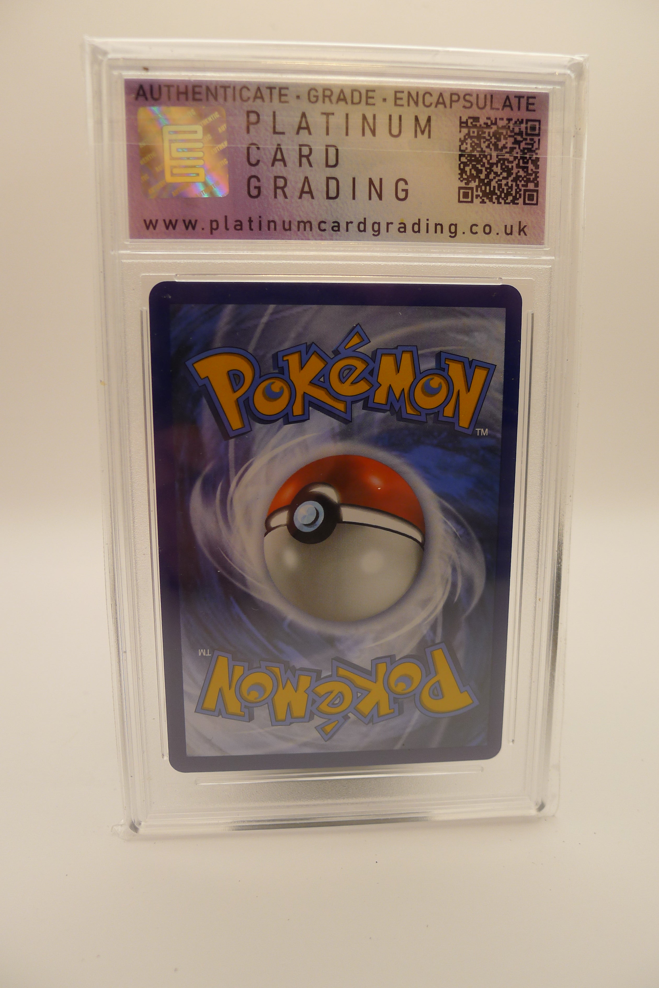 Pokémon-bakside i PCG-forseglet kapsel