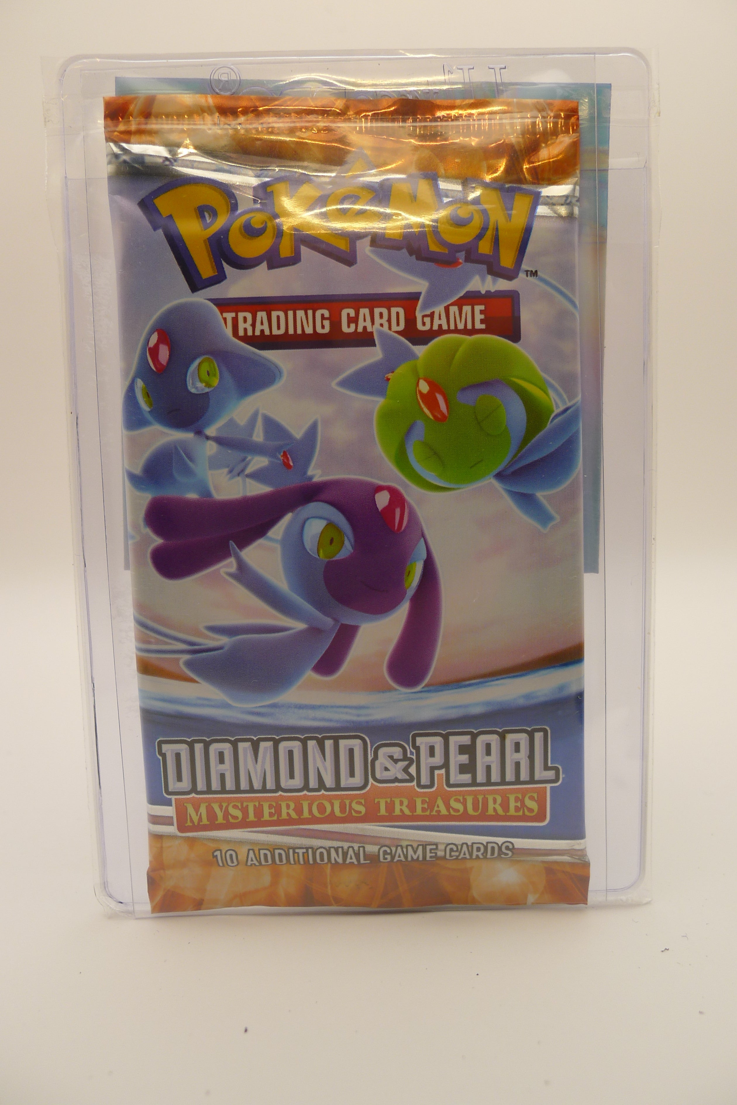Forside av Pokémon Diamond & Pearl: Mysterious Treasures Booster Pack