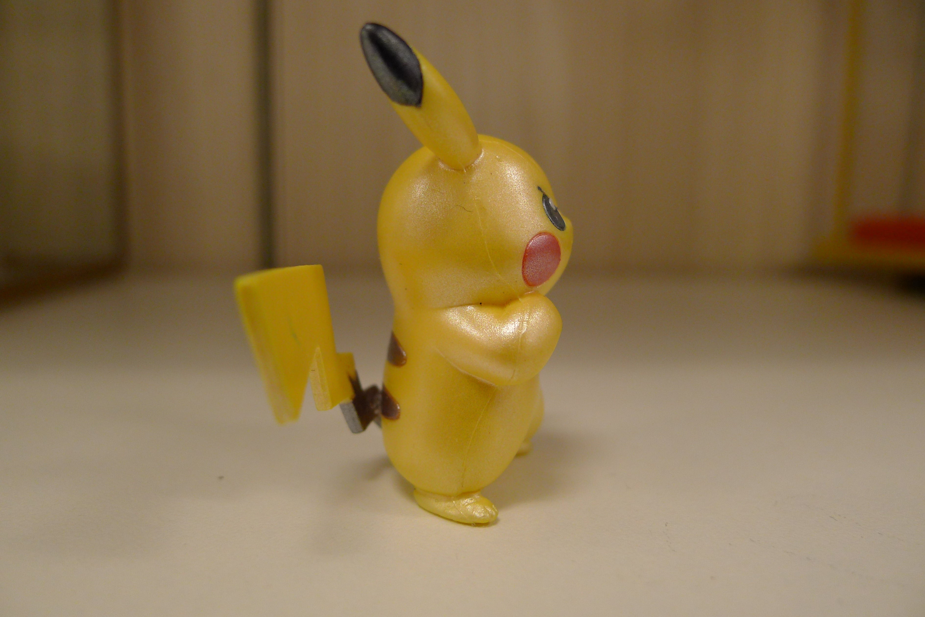 Pikachu samlerfigur TOMY / T-Arts – sideprofil