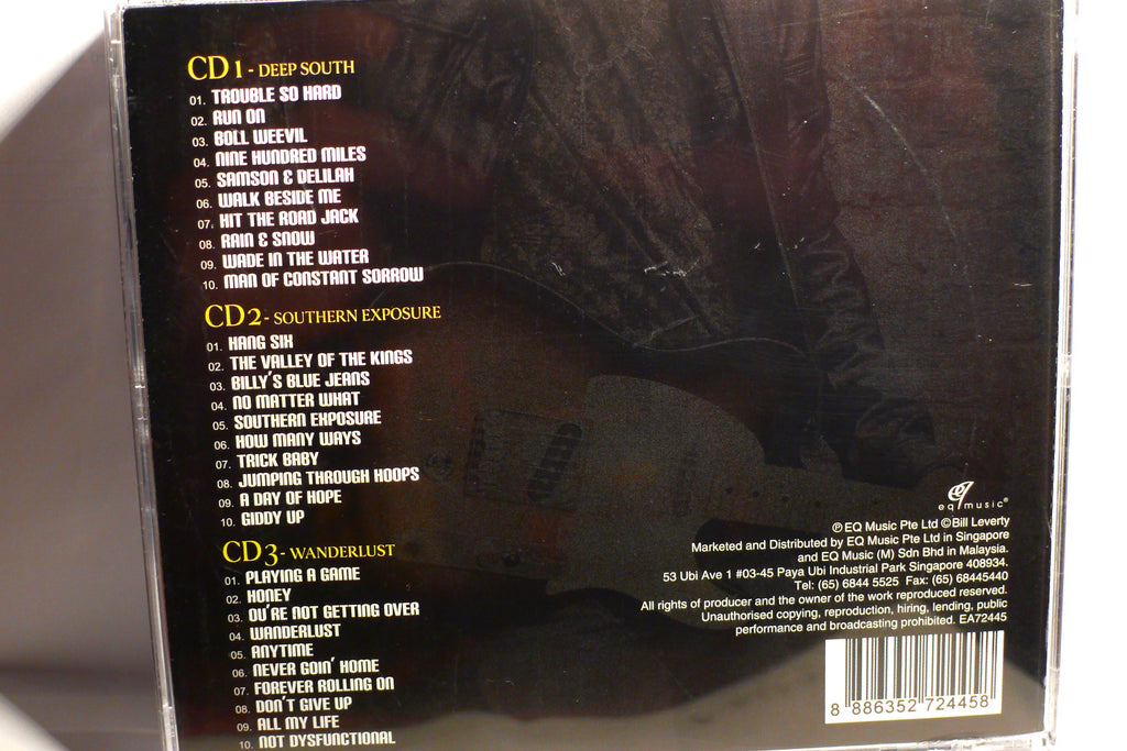 Bill Leverty – Special Collector’s Edition, bakside med sporliste