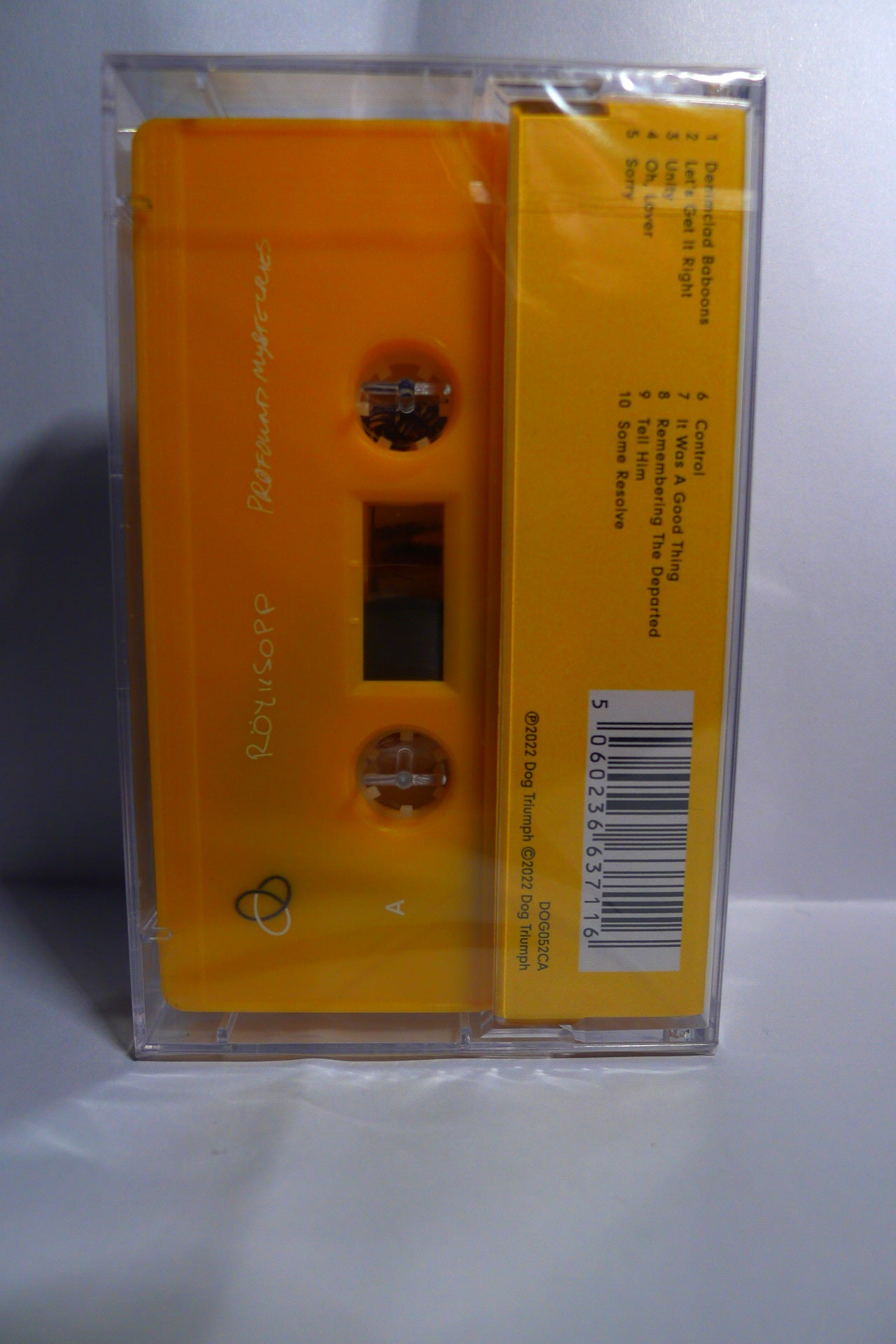 Röyksopp – Profound Mysteries II, ny kassett i original emballasje. bakside