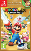 Mario + Rabbids Kingdom Battle Gold Edition Nintendo Switch PAL front cover