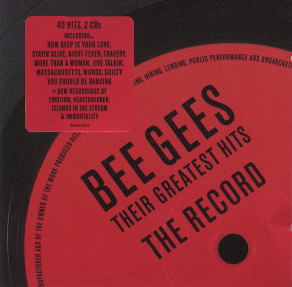 Bee Gees – Their Greatest Hits: The Record