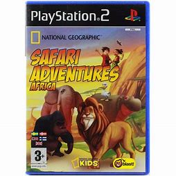 National Geographic: Safari Adventures Africa / (PlayStation 2) – Komplett i eske (CIB)