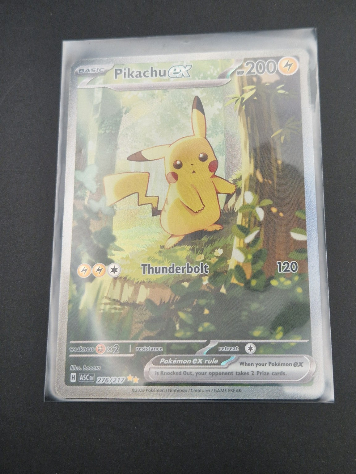 Pikachu ex – 276/217 – Special Illustration Rare – Ascended Heroes