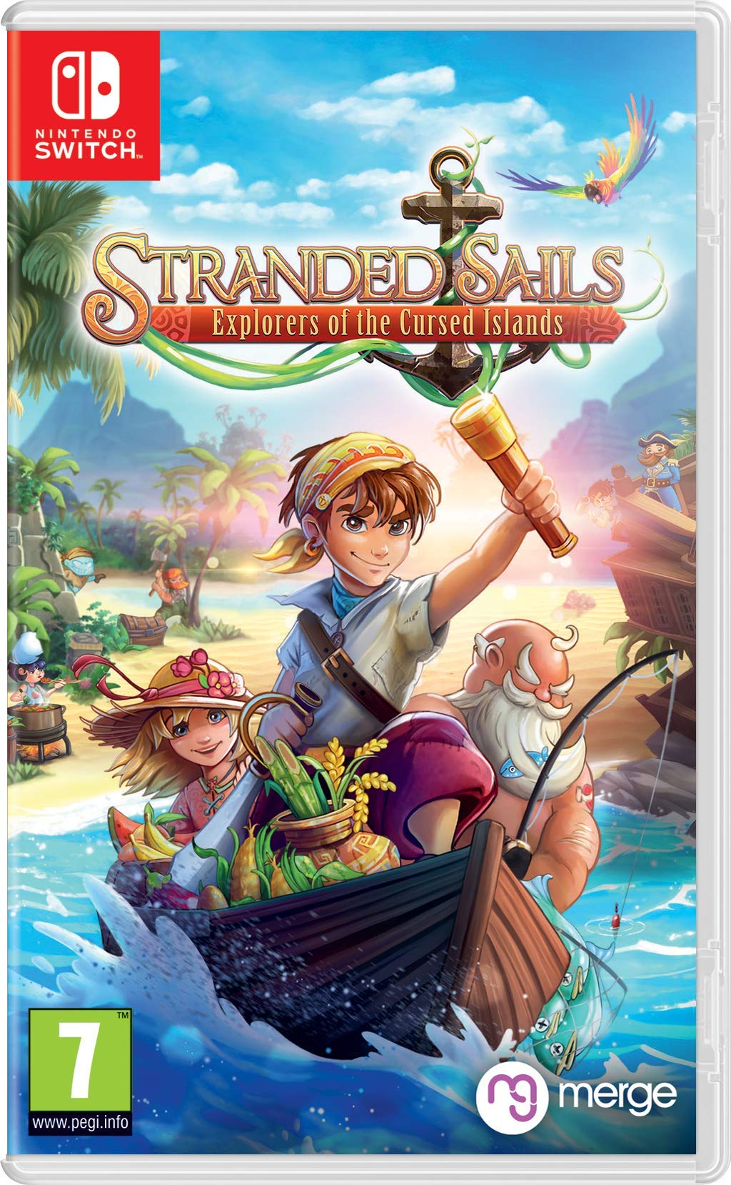 Stranded Sails Explorers of the Cursed Islands Nintendo Switch PAL sealed front cover