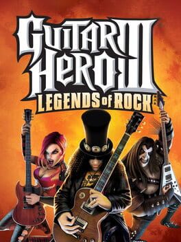 Guitar Hero III: Legends of Rock (PlayStation 2) cover – original spillcover