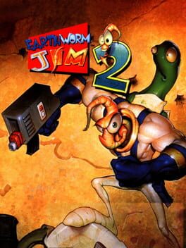 Earthworm Jim 2 (PlayStation 1) cover – original spillcover