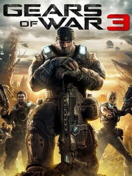 Gears of War 3 (Xbox 360) cover – original spillcover