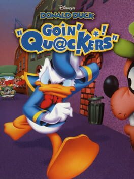 Disney's Donald Duck: Goin' Quackers (PlayStation 1) cover – original spillcover