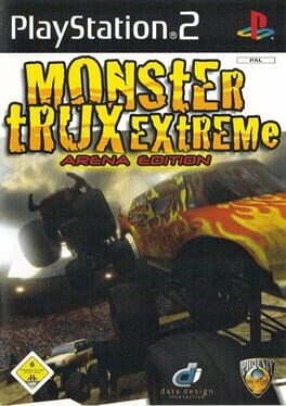 Monster Trux Extreme: Arena Edition (PlayStation 2) cover – original spillcover