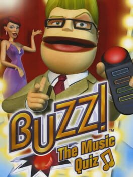 Buzz!: The Music Quiz (PlayStation 2) cover – original spillcover