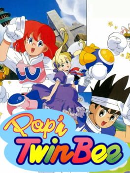Pop'n TwinBee (Nintendo SNES) cover – original spillcover
