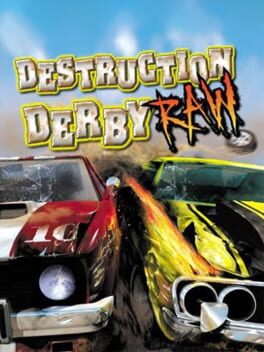 Destruction Derby Raw (PlayStation 1) – Komplett i eske (CIB)