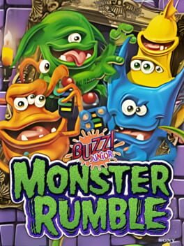 Buzz! Junior: Monster Rumble (PlayStation 2) cover – original spillcover