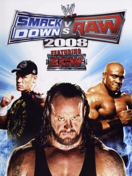 WWE SmackDown vs. Raw 2008 (PlayStation 3) cover – original spillcover