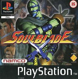 Soul Blade •Soul Edge (PlayStation 1) – Komplett i eske (CIB)