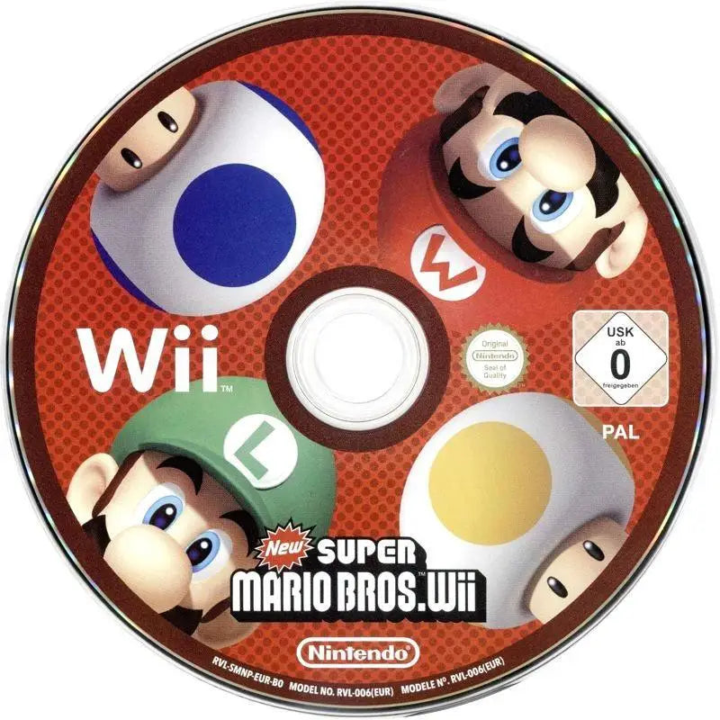 New Super Mario Disk inkludert