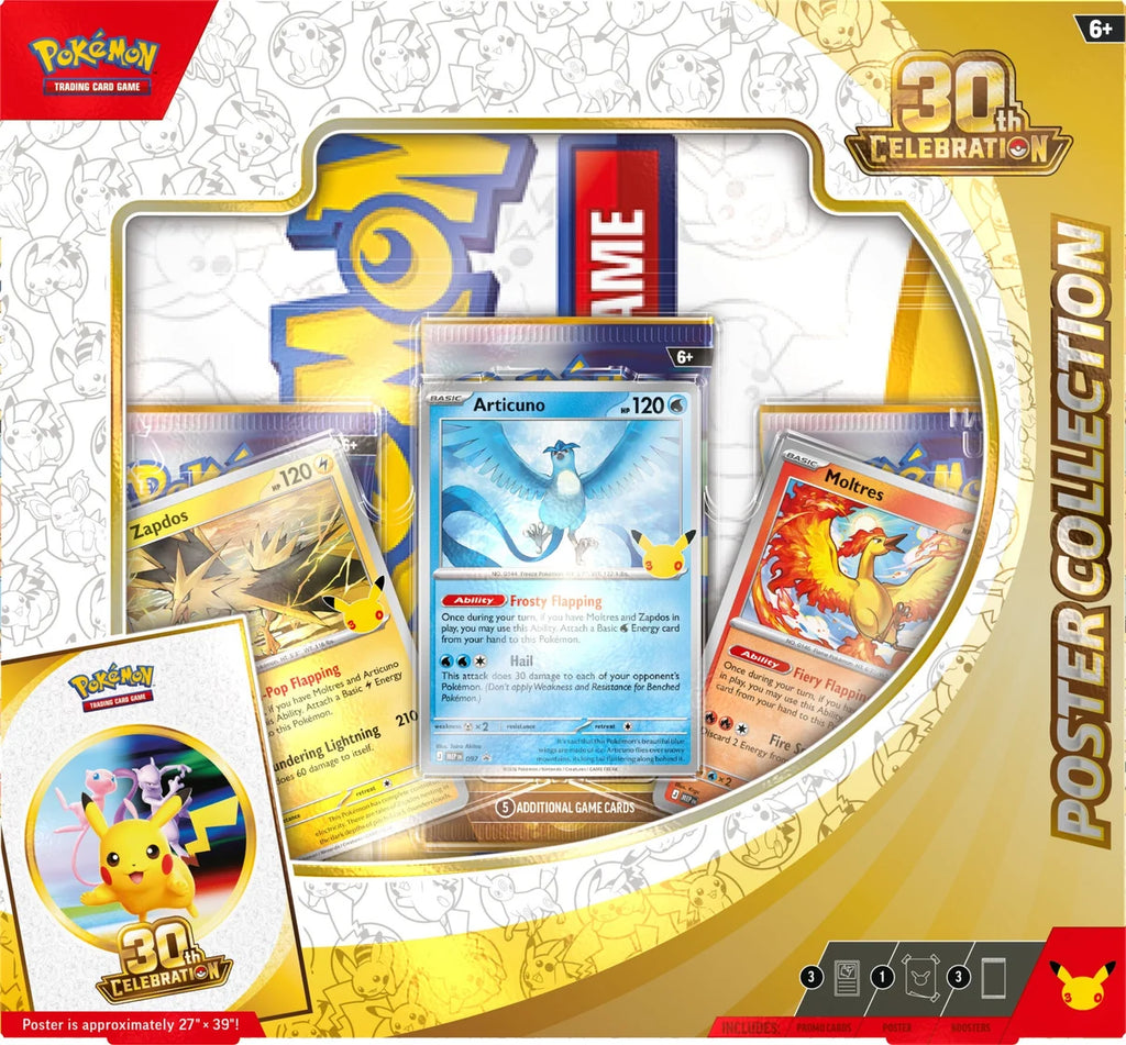 Pokémon TCG 30th Celebration Poster Collection

