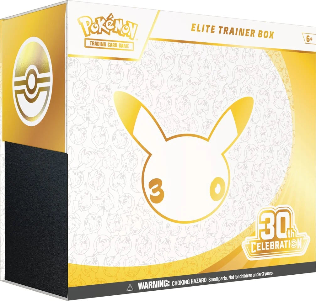Pokémon TCG 30th Celebration Elite Trainer Box front

