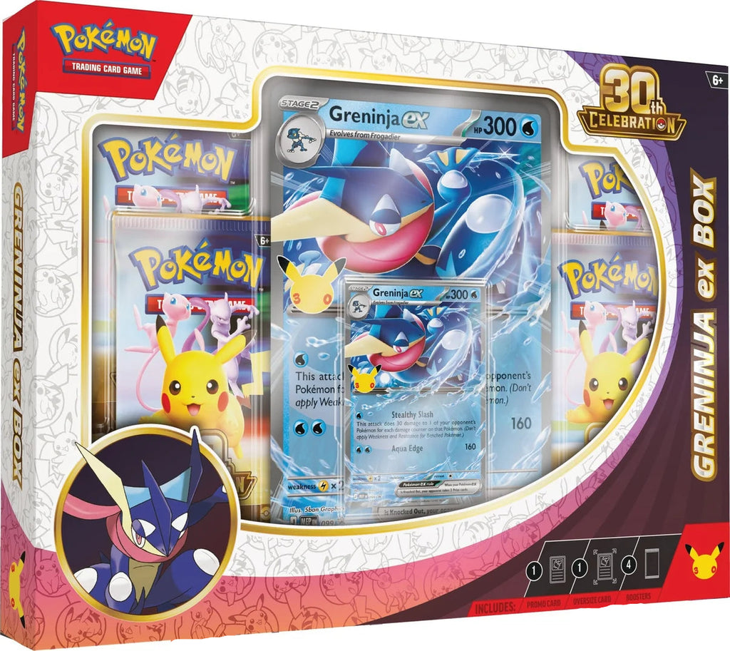 Pokémon TCG 30th Celebration Greninja ex Box
