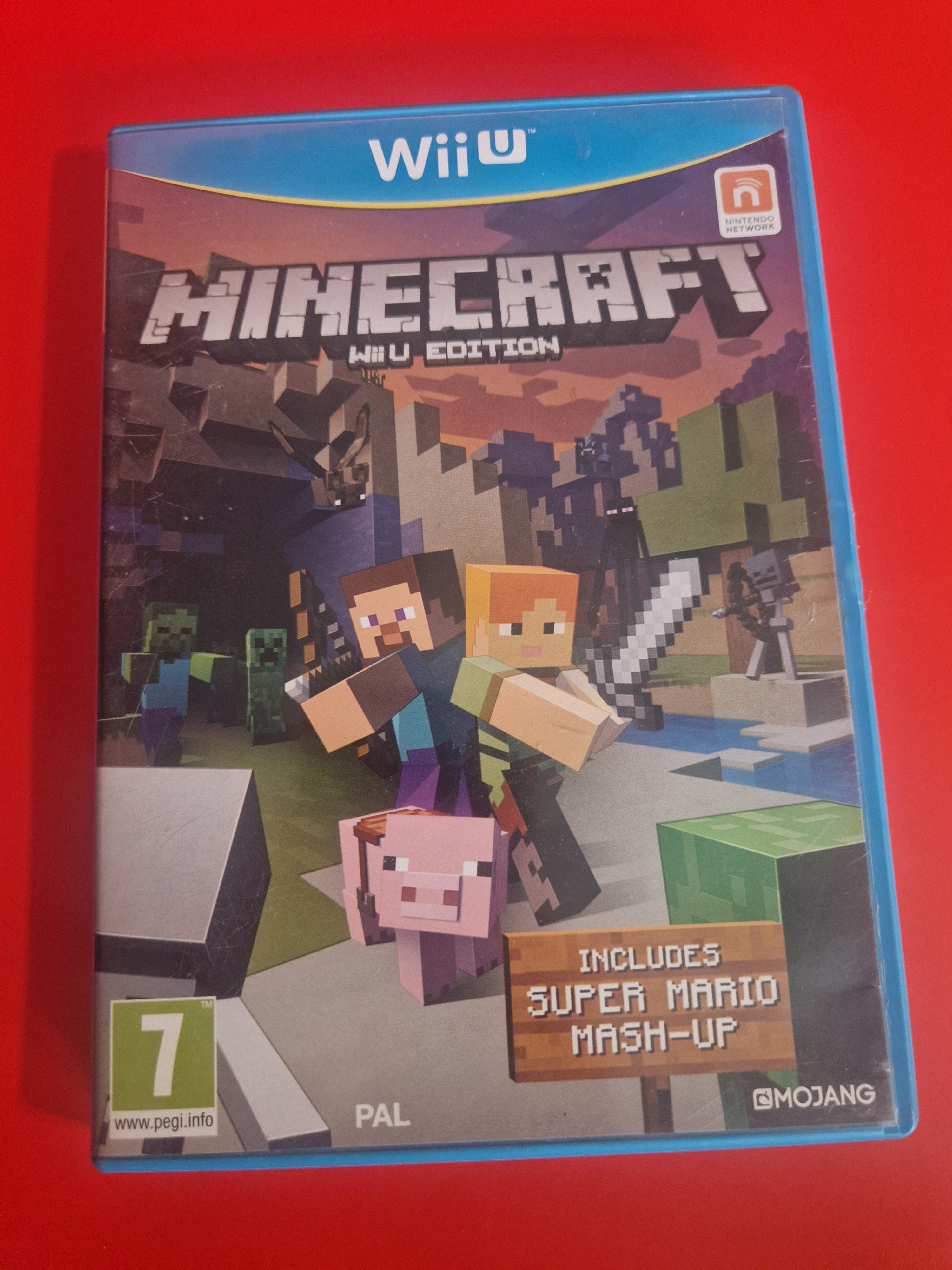 Minecraft Wii U Edition forside 
