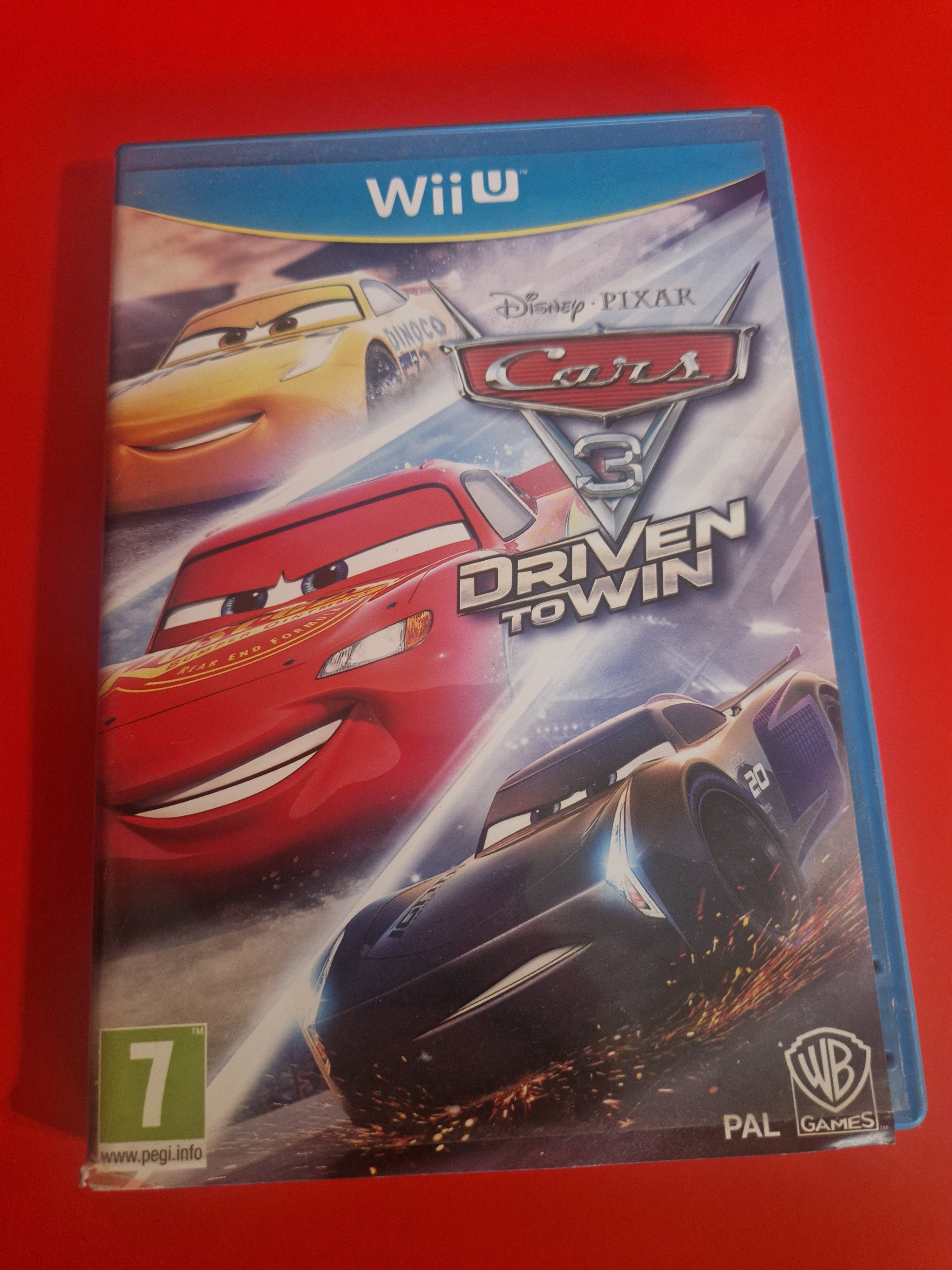 Cars 3: Driven to Win forside 
