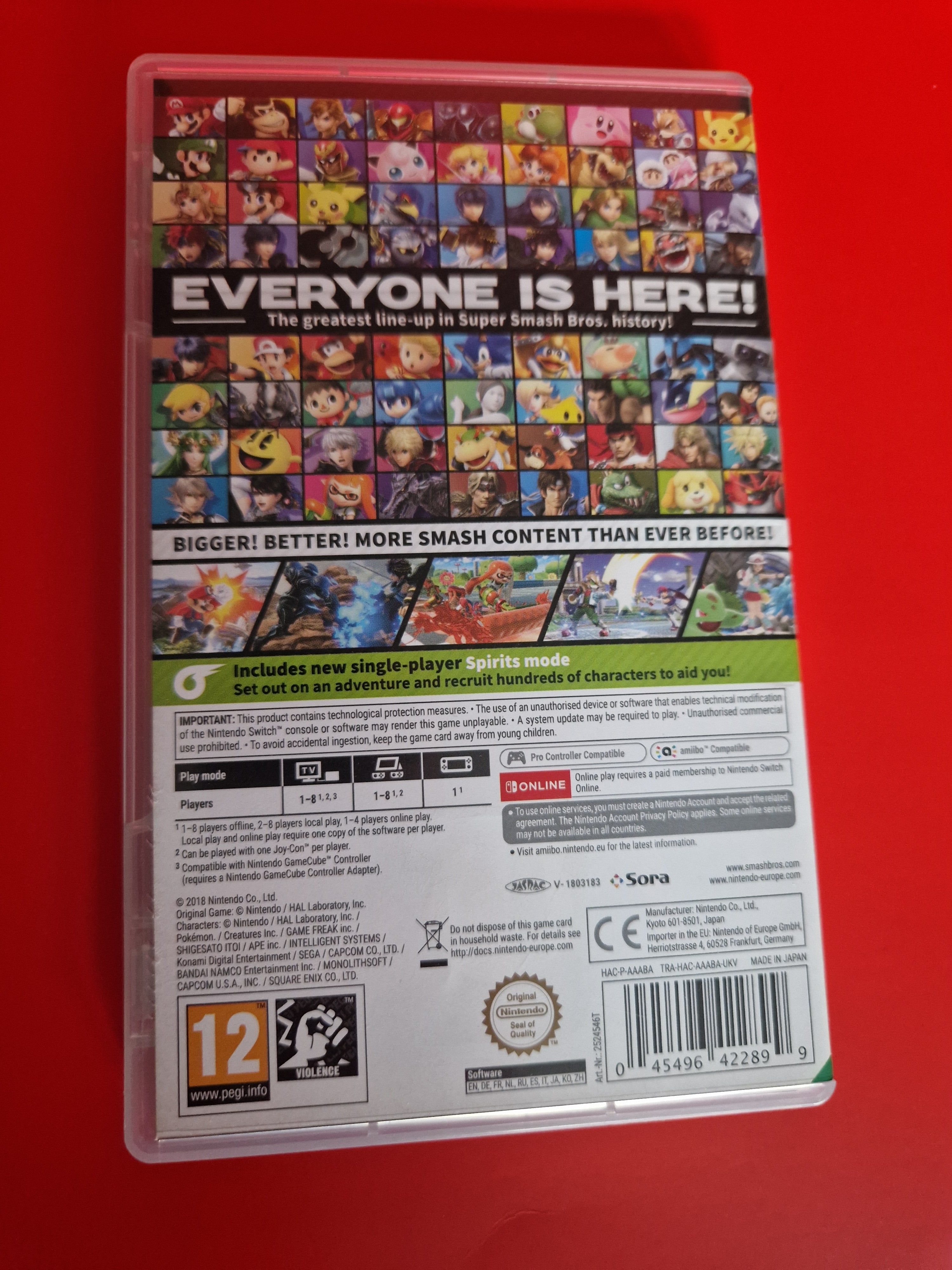 Super Smash Bros Ultimate bakside 