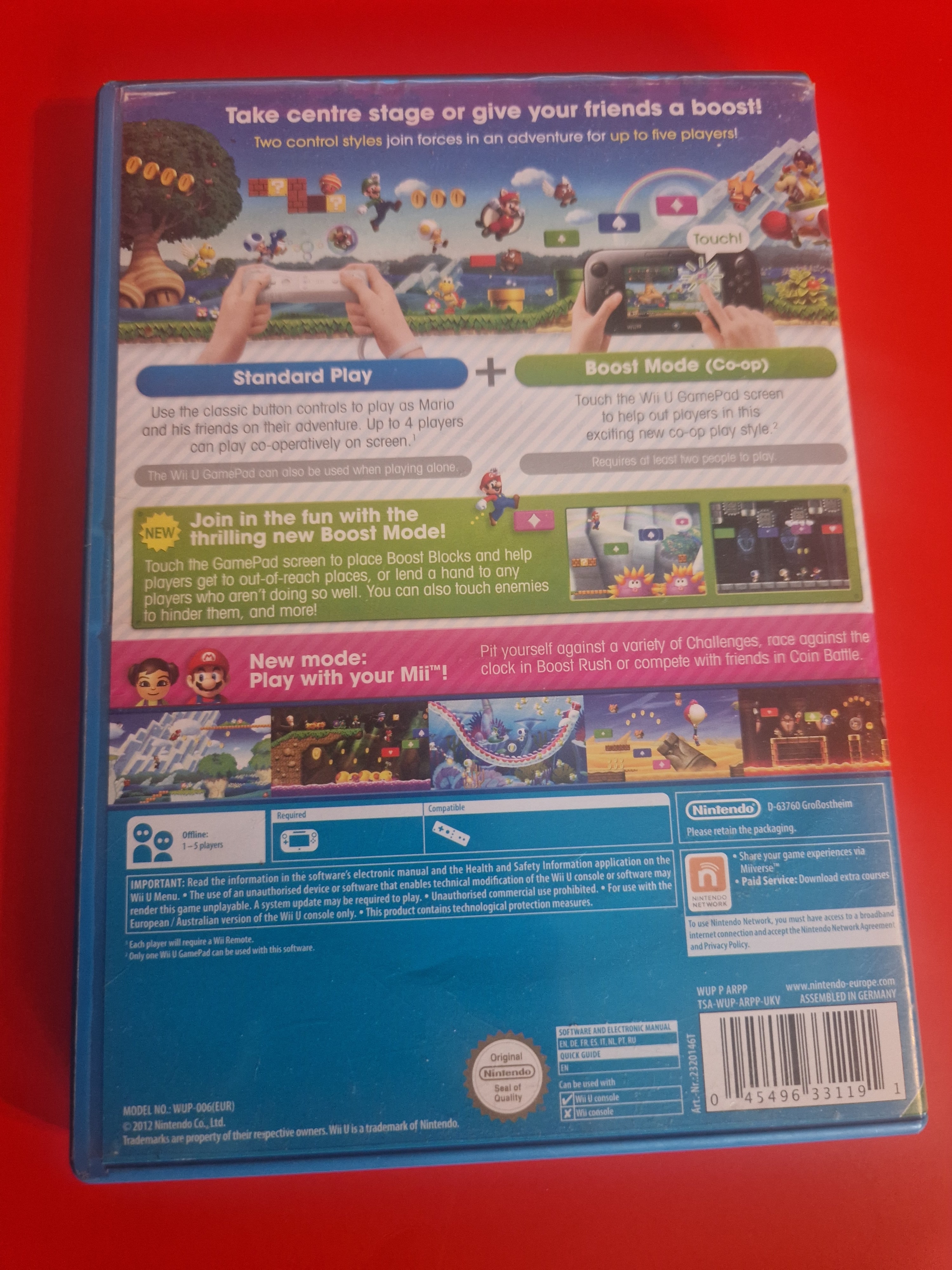 New Super Mario Bros. U bakside 