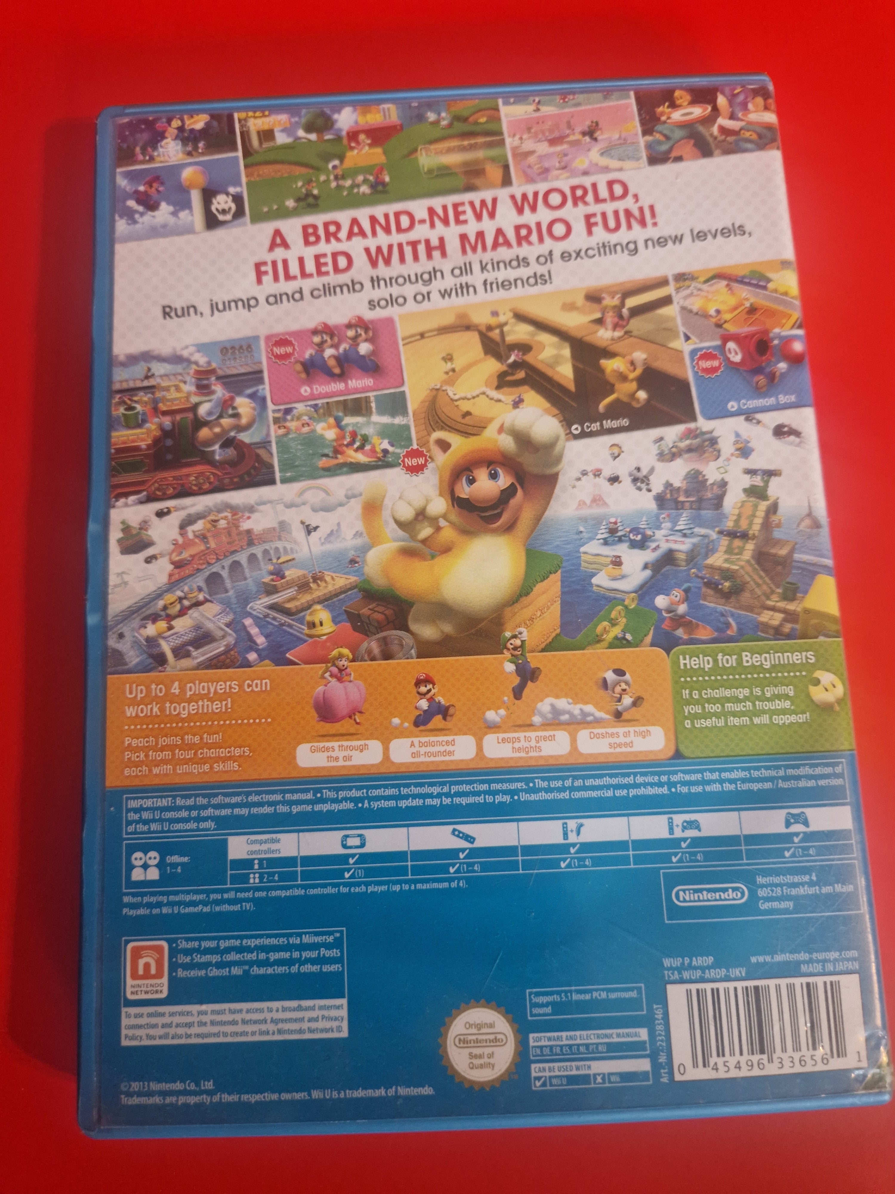 Super Mario 3D World bakside 