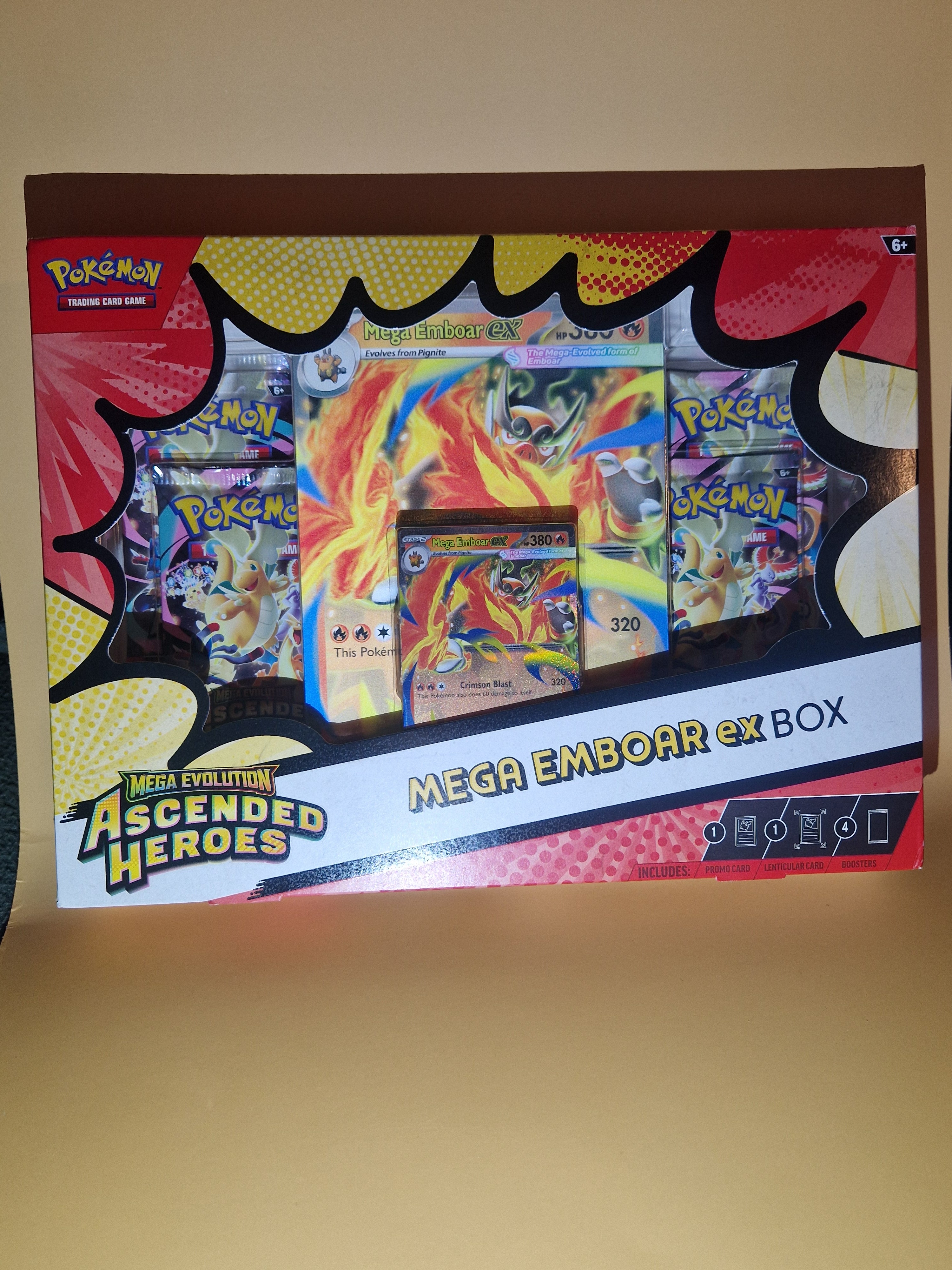 Mega Emboar ex Box front
