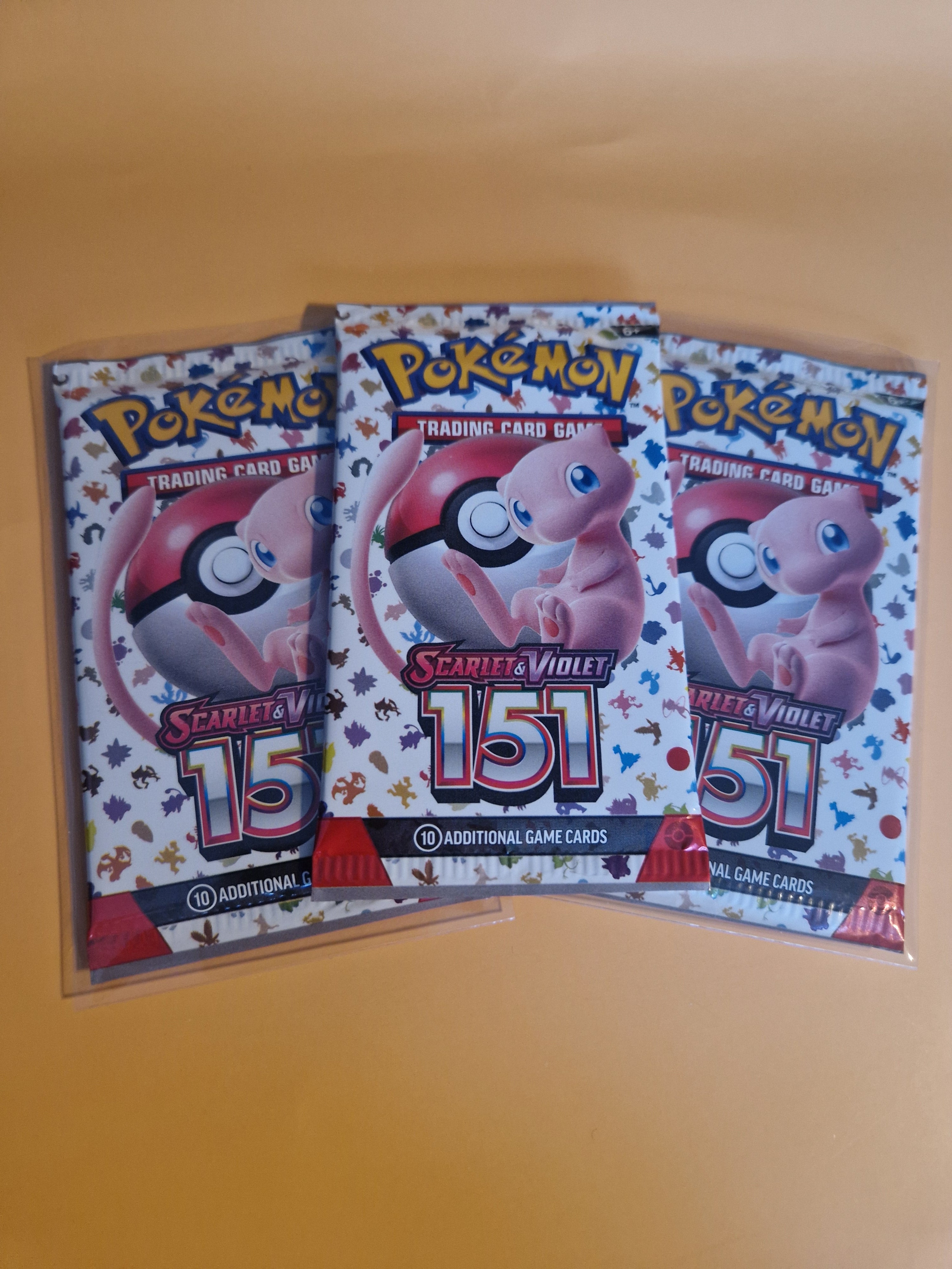 Pokémon 151 booster pack flere pakker tilgjengelig