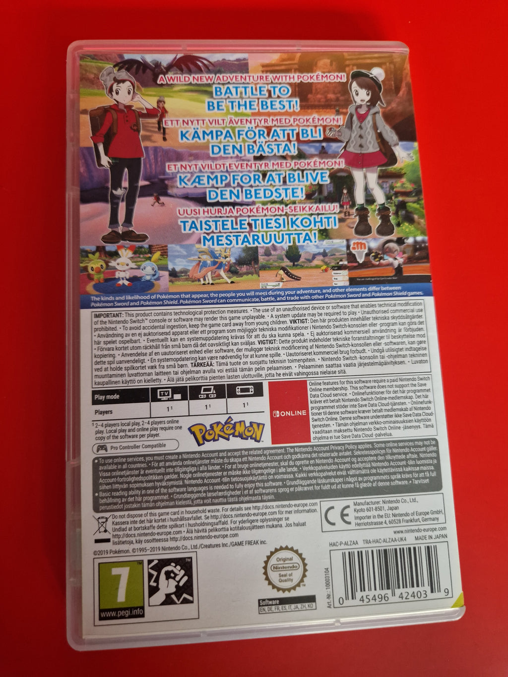 Pokemon Sword bakside 