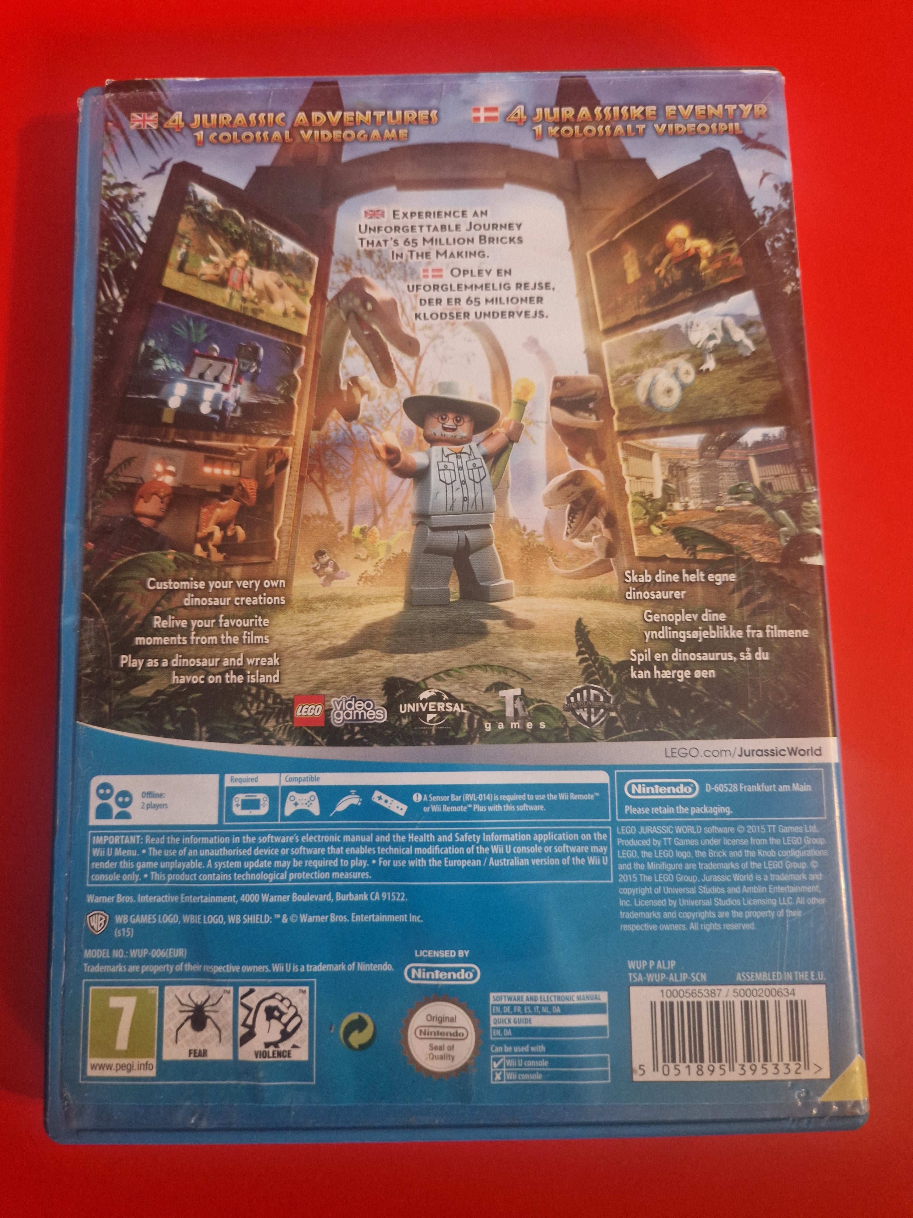 LEGO Jurassic World bakside 