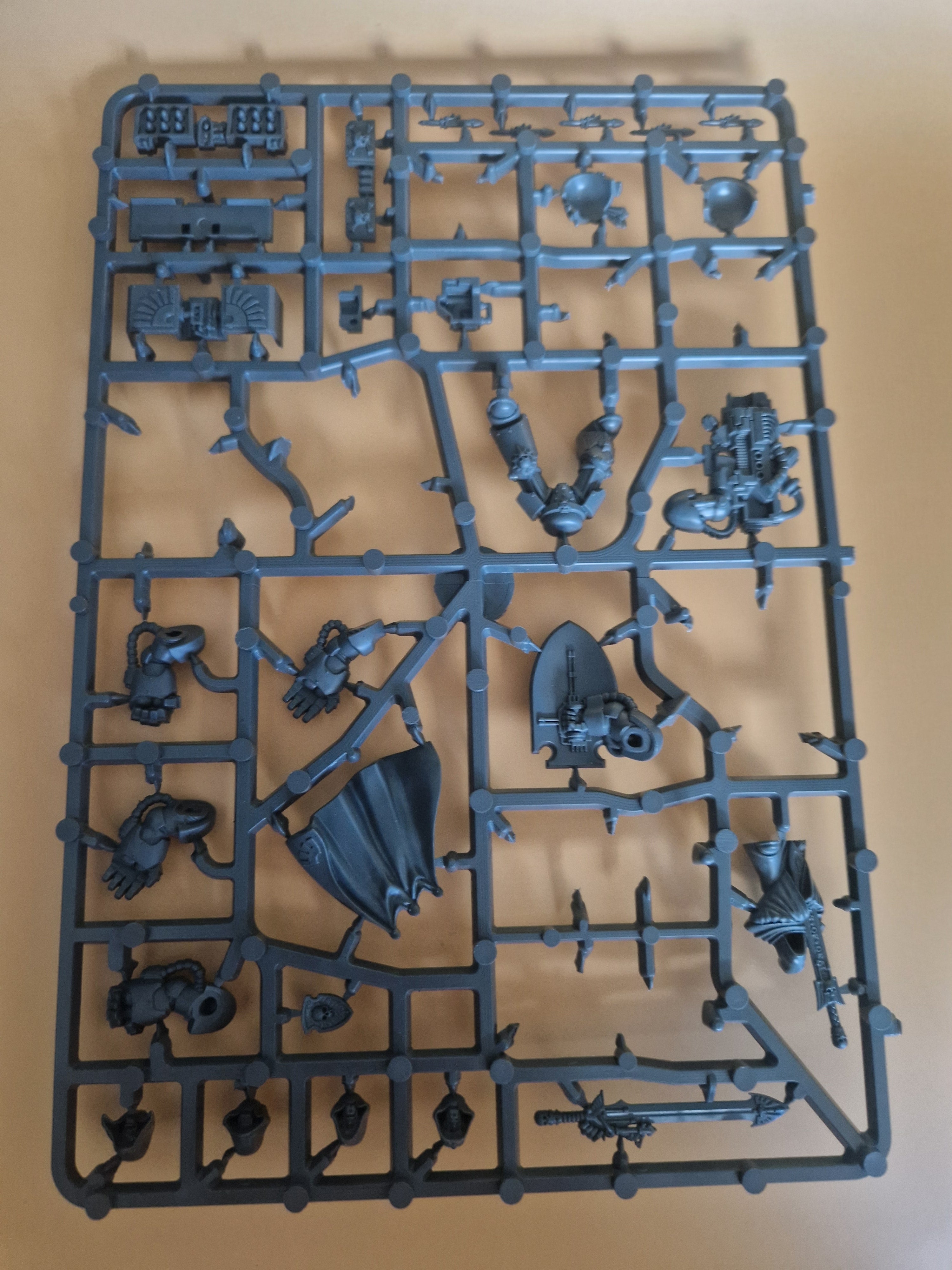 Deathwing-sprue med tunge våpen og tilbehør

