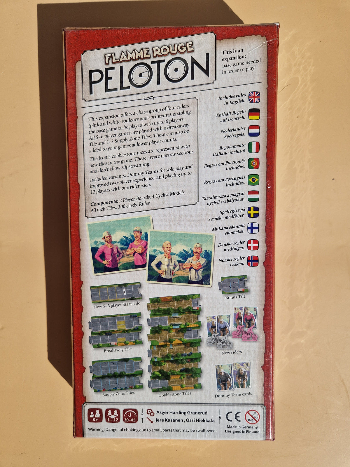 Flamme Rouge: Peloton – produktbilde