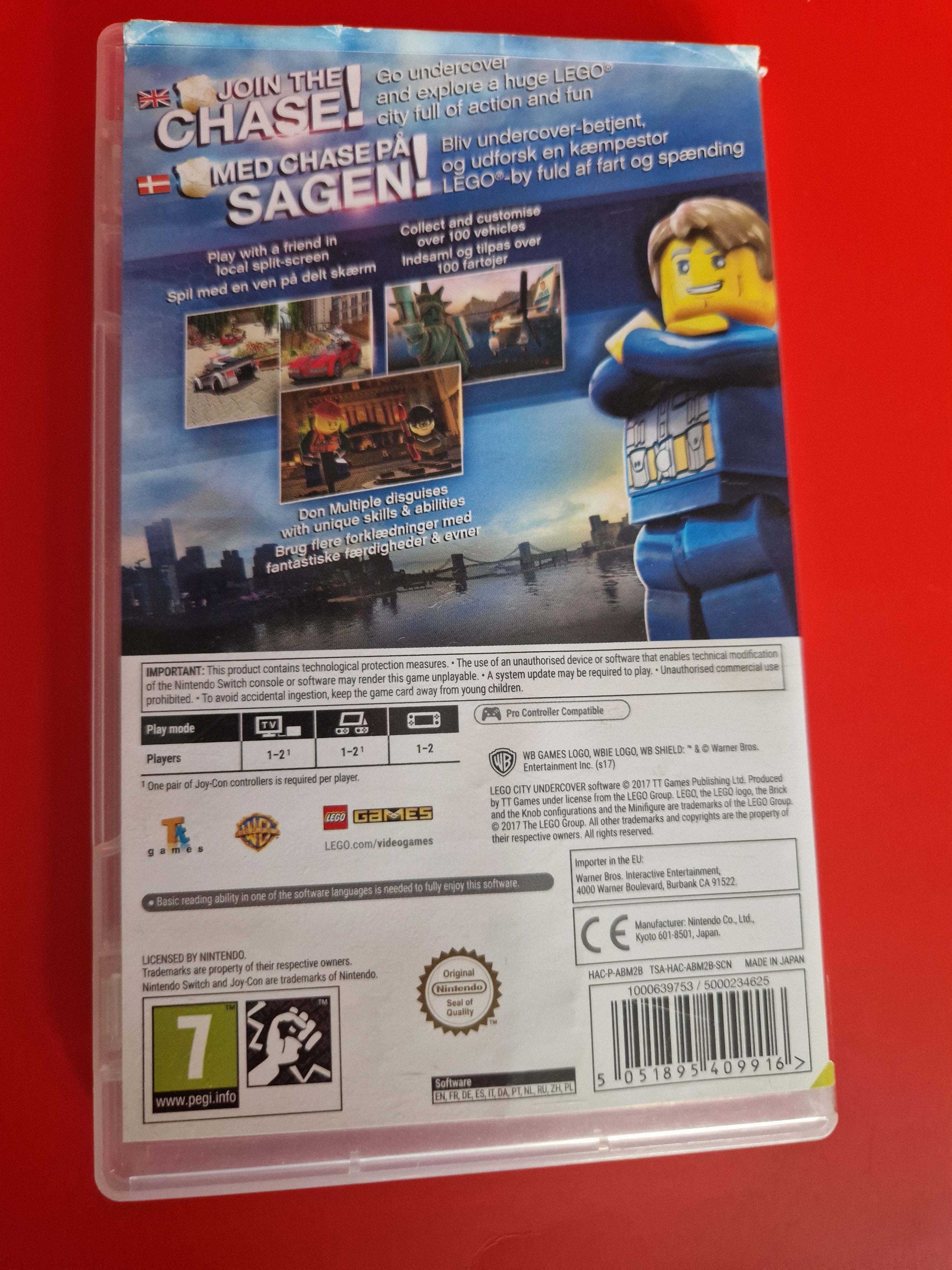 LEGO City Undercover bakside 