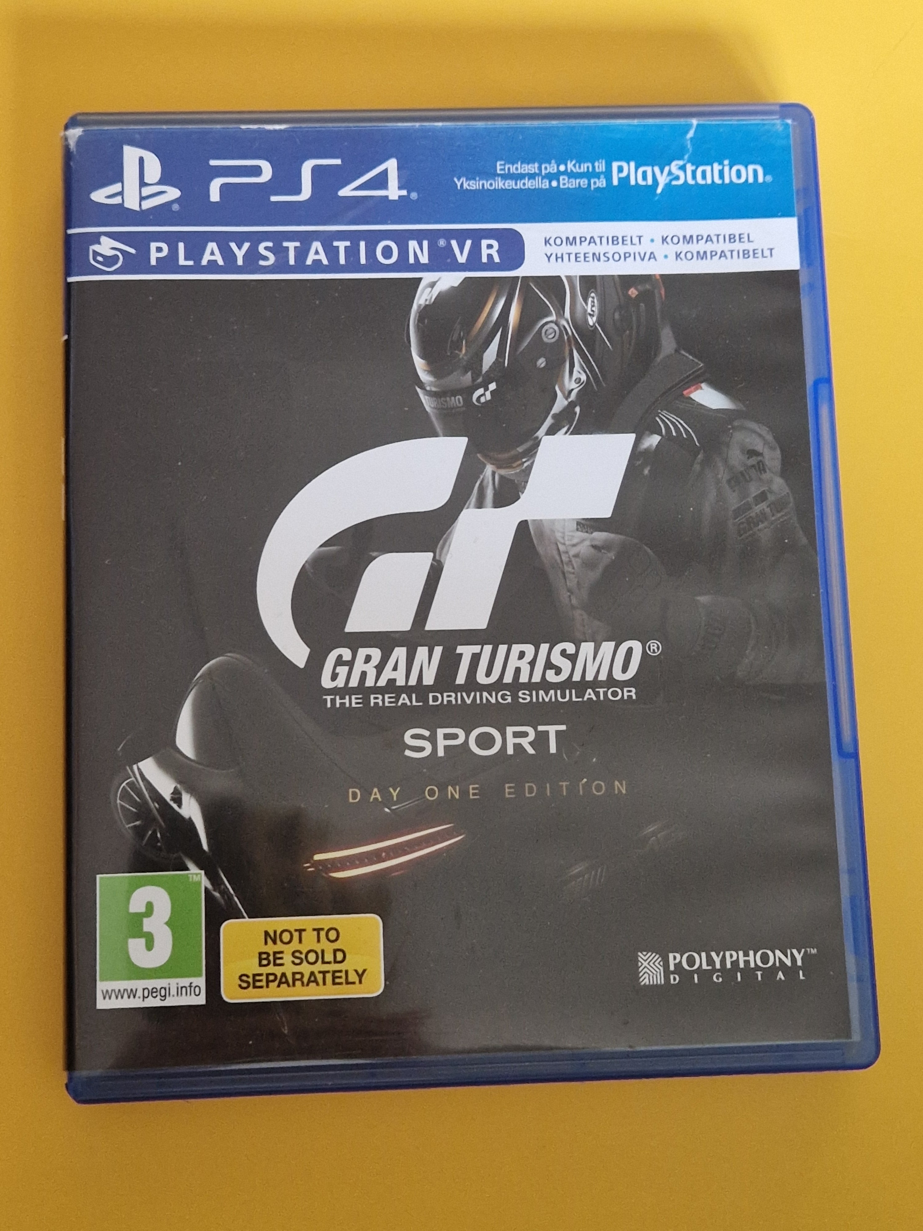 Gran Turismo Sport Day One Edition inkludert