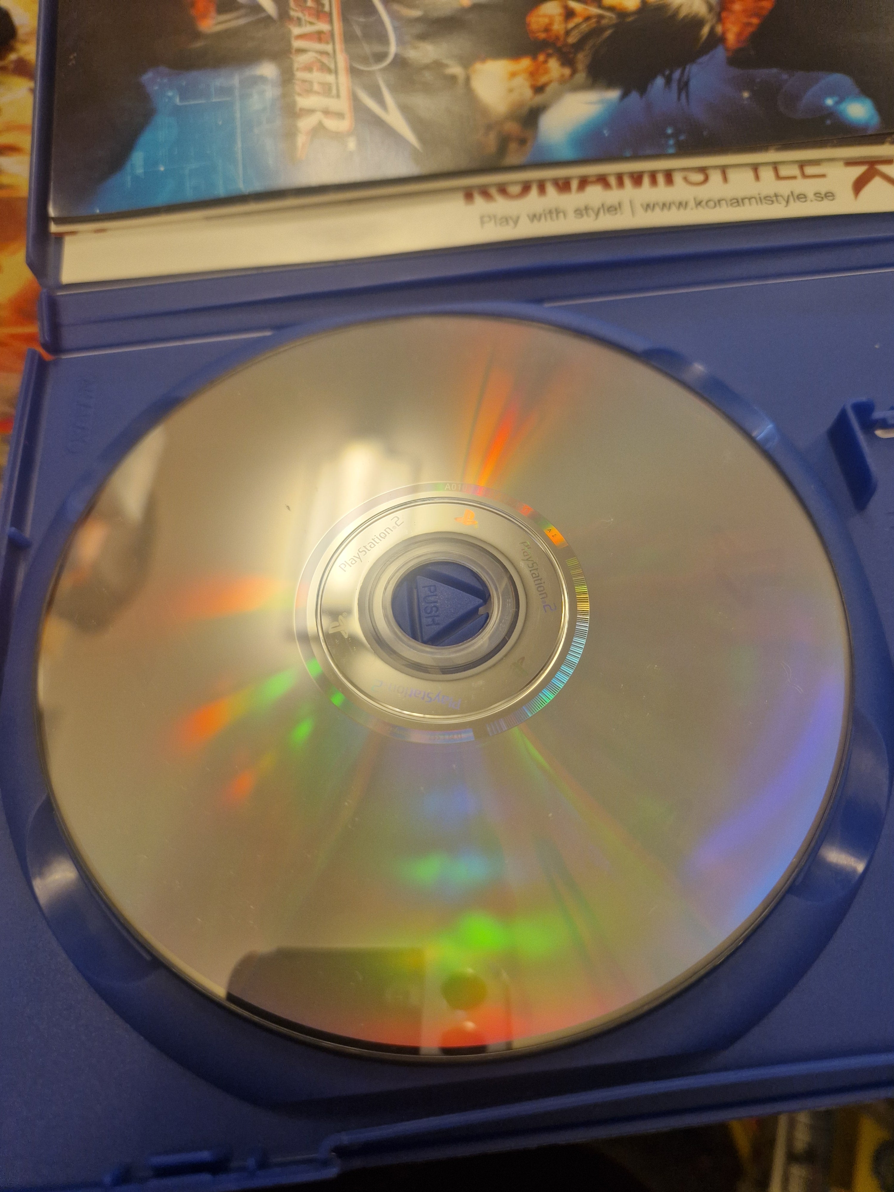 Disk – nær strøken underside